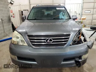 2007 Lexus GX 470 with VIN JTJBT20X870139695, listed as a Copart auction lot 67362474 with 222,269 mi miles and Salvage Title. Bid and sale history available at carsss.com. Image 5.