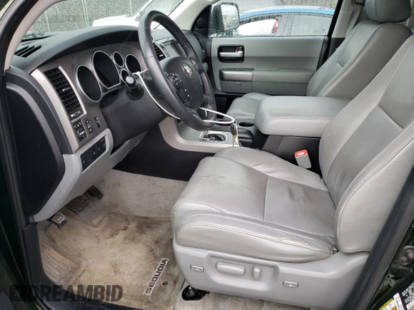 2010 Toyota Sequoia Ltd with VIN 5TDJW5G17AS028083, listed as a Copart auction lot 49801775 with 174,042 mi miles and Salvage Title. Bid and sale history available at carsss.com. Image 7.
