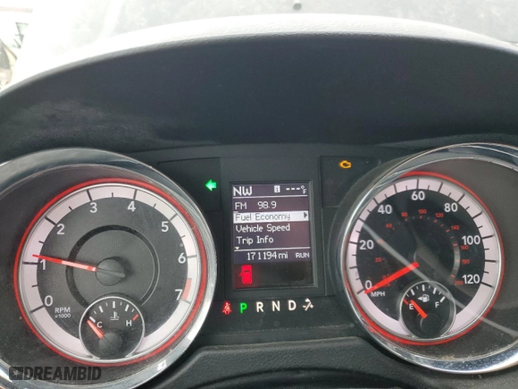 2020 Dodge Grand Caravan GT with VIN 2C4RDGEGXLR189194, listed as a Copart auction lot 45229515 with 171,194 mi miles and Salvage Title. Bid and sale history available at carsss.com. Image 9.
