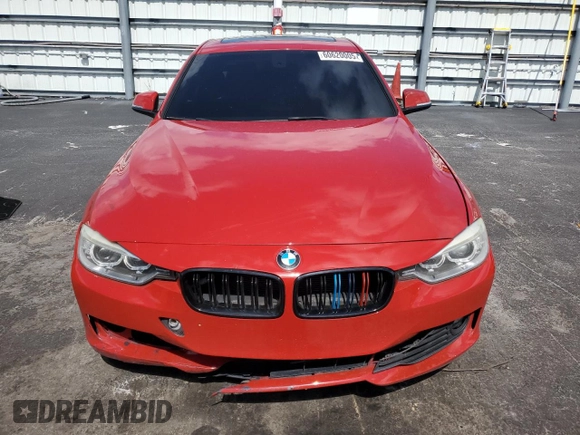 2013 BMW 3 Series 328i xDrive with VIN WBA3B3C5XDJ810958, listed as a Copart auction lot 60620005 with 143,589 mi miles and Salvage title. Bid and sale history available at DreamBid. Image 5.
