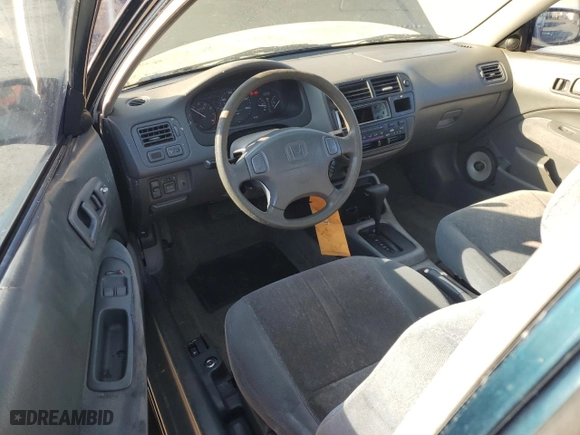 1998 Honda Civic EX with VIN 1HGEJ8249WL133446, listed as a Copart auction lot 89154235 with 248,549 mi miles and Salvage Title. Bid and sale history available at carsss.com. Image 8.