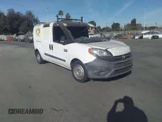 2015 Ram ProMaster City Cargo Tradesman with VIN ZFBERFAT3F6A85404, listed as a IAAI auction lot 41233394 with Not Provided miles. Bid and sale history available at carsss.com. Image 1.