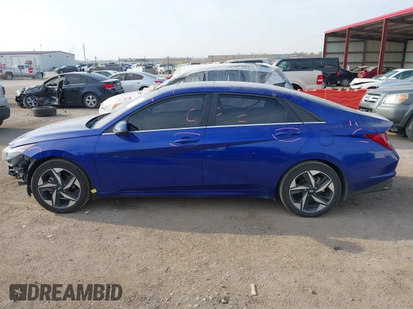 2022 Hyundai Elantra SEL z VIN KMHLN4AG9NU337327, wystawiony jako IAAI lot #41988122 z przebiegiem 63 137 mil mil oraz . Historia ofert i sprzedaży dostępna na DreamBid. Obrazek 15.