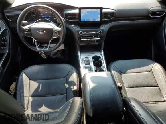 2020 Ford Explorer Limited with VIN 1FMSK8FH0LGB83132, listed as a Copart auction lot 60361585 with 78,479 mi miles and Salvage title. Bid and sale history available at DreamBid. Image 8.