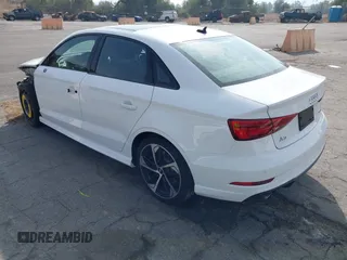 2020 Audi A3 Sedan S line Premium with VIN WAUBEGFF0LA057518, listed as a IAAI auction lot 41479810 with 29,201 mi miles. Bid and sale history available at carsss.com. Image 3.