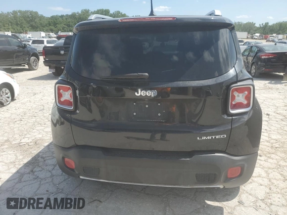 2016 Jeep Renegade Limited with VIN ZACCJADT7GPD35961, listed as a Copart auction lot 62286185 with 200,605 mi miles and Clean title. Bid and sale history available at DreamBid. Image 6.