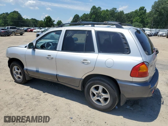 2002 Hyundai Santa Fe GLS with VIN KM8SC13D42U334401, listed as a Copart auction lot 60467854 with 187,404 mi miles and Salvage Title. Bid and sale history available at carsss.com. Image 2.