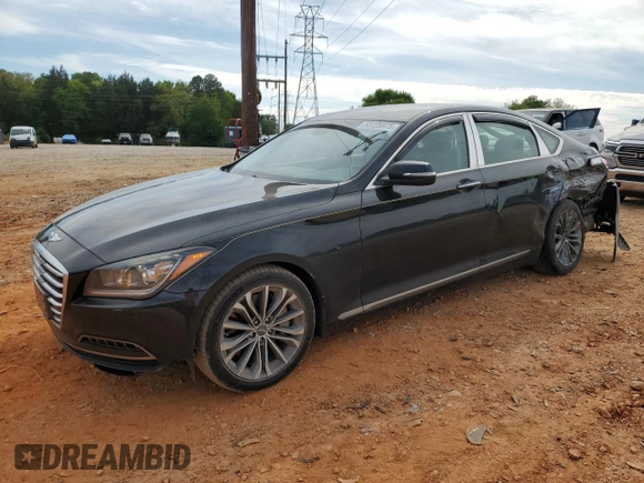 2015 Hyundai Genesis 3.8L z VIN KMHGN4JE8FU068108, wystawiony jako Copart lot #53725975 z przebiegiem 128 743 mil mil oraz Szkoda całkowita • Salvage title. Historia ofert i sprzedaży dostępna na DreamBid. Obrazek 1.