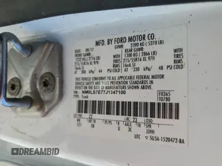 2018 Ford Transit Connect XL z VIN NM0LS7E77J1347100, wystawiony jako Copart lot #57450785 z przebiegiem 111 608 mil mil oraz Szkoda całkowita • Salvage title. Historia ofert i sprzedaży dostępna na DreamBid. Obrazek 13.