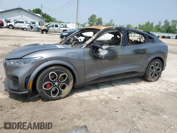 2023 Ford Mustang Mach-E GT с VIN 3FMTK4SE8PMA92677, выставлен на аукционе Copart как лот 59948265 с пробегом Не указан миль и Списание • Salvage title. История ставок и продаж доступна на DreamBid. Изображение 1.