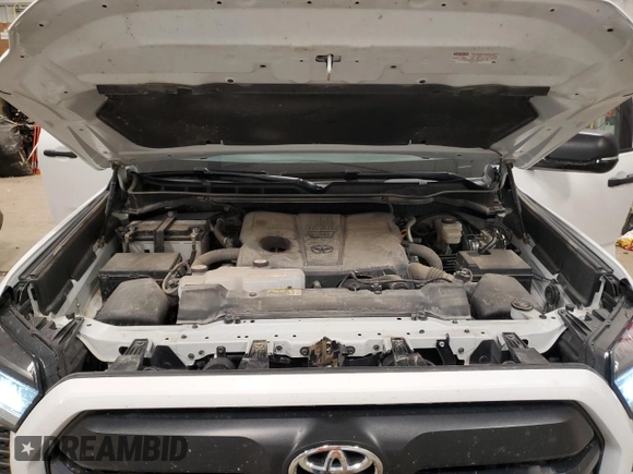 2023 Toyota Tundra SR5 with VIN 5TFLA5DB3PX113090, listed as a Copart auction lot 55442595 with 51,994 mi miles and Salvage title. Bid and sale history available at DreamBid. Image 11.