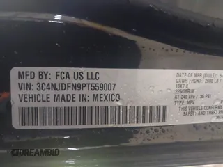 2023 Jeep Compass Latitude Lux с VIN 3C4NJDFN9PT559007, выставлен на аукционе IAAI как лот 41946158 с пробегом 14 732 миль миль и . История ставок и продаж доступна на DreamBid. Изображение 9.
