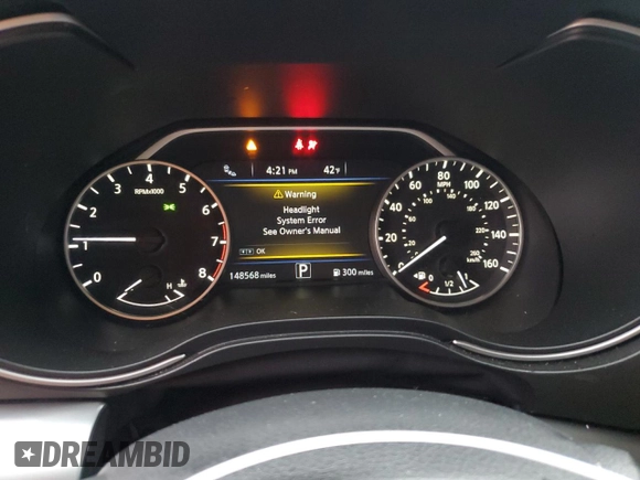 2019 Nissan Maxima Platinum z VIN 1N4AA6AV4KC378506, wystawiony jako Copart lot #43681155 z przebiegiem 148 568 mil mil oraz Szkoda całkowita • Salvage title. Historia ofert i sprzedaży dostępna na DreamBid. Obrazek 9.