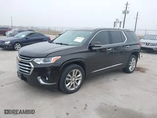 2018 Chevrolet Traverse High Country with VIN 1GNEVKKW6JJ195092, listed as a IAAI auction lot 41650118 with 92,021 mi miles. Bid and sale history available at carsss.com. Image 17.