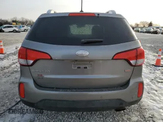 2014 Kia Sorento LX with VIN 5XYKTDA73EG548725, listed as a Copart auction lot 89277625 with 125,847 mi miles and Salvage Title. Bid and sale history available at carsss.com. Image 6.