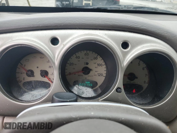 2003 Chrysler PT Cruiser Touring with VIN 3C4FY58B43T616667, listed as a Copart auction lot 71711724 with 229,796 mi miles and Salvage Title. Bid and sale history available at carsss.com. Image 9.