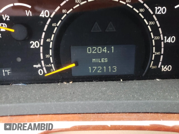 2006 Mercedes-Benz S-Class 4.3L with VIN WDBNG70J36A466395, listed as a Copart auction lot 71346652 with 172,113 mi miles and Salvage Title. Bid and sale history available at carsss.com. Image 8.