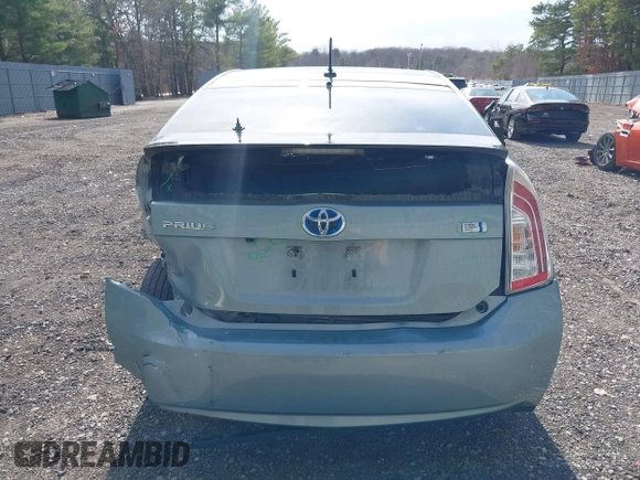 2013 Toyota Prius One with VIN JTDKN3DU2D5694515, listed as a IAAI auction lot 41849171 with 130,479 mi miles and . Bid and sale history available at DreamBid. Image 16.