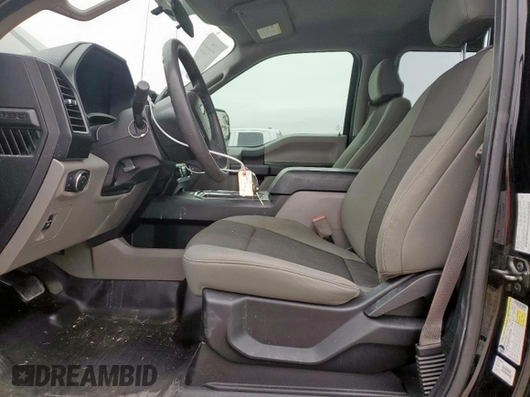 2018 Ford F-150 XL with VIN 1FTEW1E56JKC51982, listed as a Copart auction lot 46106735 with 67,168 mi miles and Salvage Title. Bid and sale history available at carsss.com. Image 7.