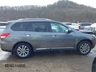 2015 Nissan Pathfinder SL with VIN 5N1AR2MM3FC654531, listed as a IAAI auction lot 41715163 with 160,808 mi miles and . Bid and sale history available at DreamBid. Image 14.