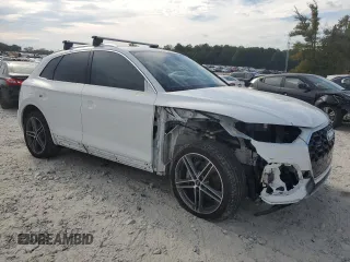 2021 Audi Q5 Premium Plus with VIN WA1E2AFY9M2128647, listed as a Copart auction lot 72887654 with 22,051 mi miles and Salvage Title. Bid and sale history available at carsss.com. Image 4.