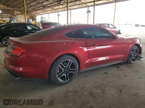 2020 Ford Mustang EcoBoost with VIN 1FA6P8TH1L5130730, listed as a Copart auction lot 58416485 with 16,457 mi miles and Salvage title. Bid and sale history available at DreamBid. Image 3.