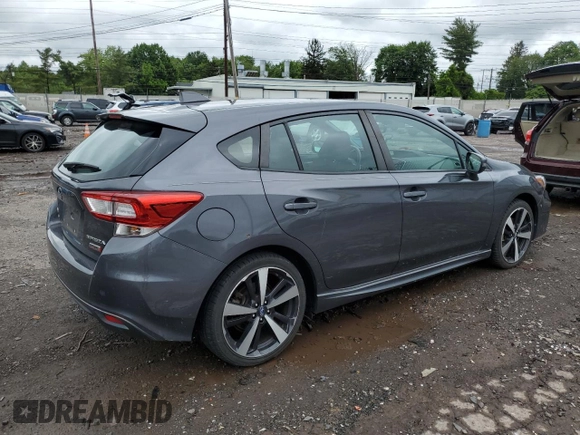 2019 Subaru Impreza Special Sports with VIN 4S3GTAM6XK3751876, listed as a Copart auction lot 58803805 with 22,818 mi miles and Salvage title. Bid and sale history available at DreamBid. Image 3.