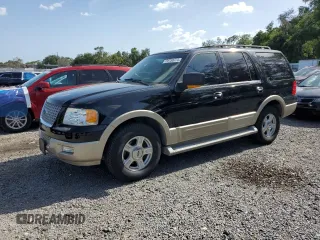2006 Ford Expedition Eddie Bauer z VIN 1FMPU17576LA77560, wystawiony jako Copart lot #59758775 z przebiegiem 224 500 mil mil oraz Nie do naprawy • Non repairable. Historia ofert i sprzedaży dostępna na DreamBid. Obrazek 1.