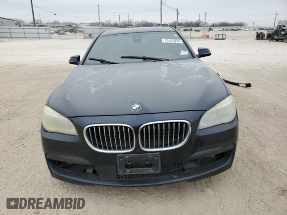 2015 BMW 7 Series 750i xDrive with VIN WBAYB6C54FD225320, listed as a Copart auction lot 44648795 with 172,825 mi miles and Clean Title. Bid and sale history available at carsss.com. Image 5.