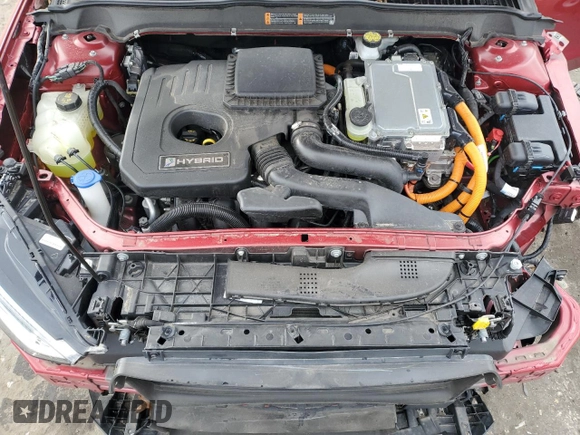 2020 Ford Fusion Hybrid SEL with VIN 3FA6P0MU0LR226908, listed as a Copart auction lot 82321034 with 48,721 mi miles and Salvage Title. Bid and sale history available at carsss.com. Image 11.