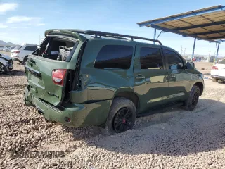 2020 Toyota Sequoia SR5 with VIN 5TDBY5G1XLS176990, listed as a Copart auction lot 46078625 with 58,688 mi miles and Salvage Title. Bid and sale history available at carsss.com. Image 3.