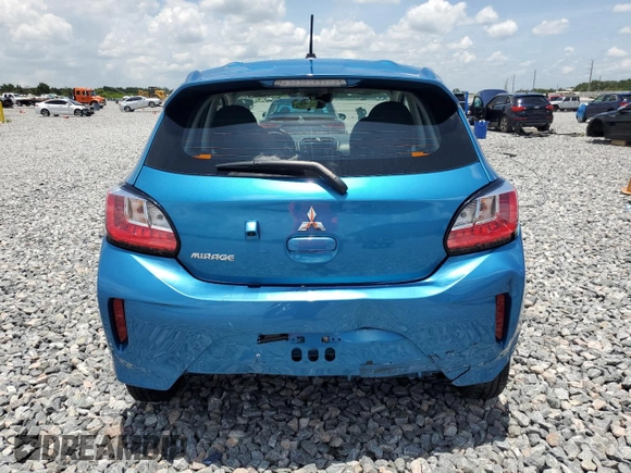 2024 Mitsubishi Mirage ES with VIN ML32AUHJ4RH020831, listed as a Copart auction lot 61761915 with 12,851 mi miles and Clean title. Bid and sale history available at DreamBid. Image 6.