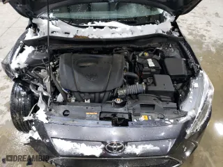 2019 Toyota Yaris Sedan L with VIN 3MYDLBYV8KY504326, listed as a Copart auction lot 87878875 with 73,392 mi miles and Salvage Title. Bid and sale history available at carsss.com. Image 12.