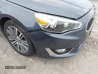 2014 Kia Cadenza Premium with VIN KNALN4D74E5125829, listed as a IAAI auction lot 41244172 with 167,617 mi miles. Bid and sale history available at carsss.com. Image 6.