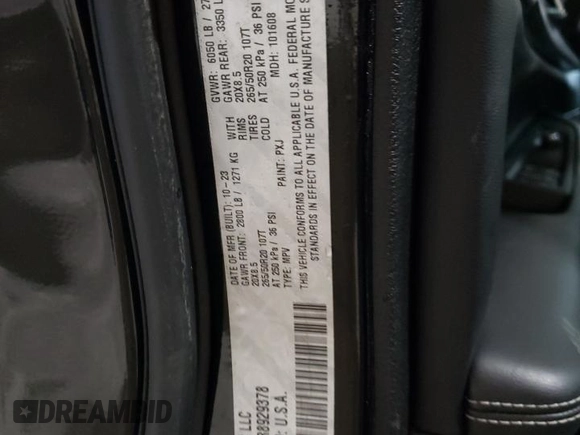 2024 Jeep Grand Cherokee Laredo with VIN 1C4RJHAG6R8929378, listed as a Copart auction lot 42204865 with 8,086 mi miles and Salvage title. Bid and sale history available at DreamBid. Image 16.