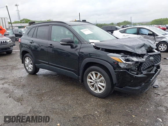 2022 Toyota Corolla Cross LE with VIN 7MUCAABG8NV004527, listed as a IAAI auction lot 42259519 with 15,211 mi miles and . Bid and sale history available at DreamBid. Image 1.