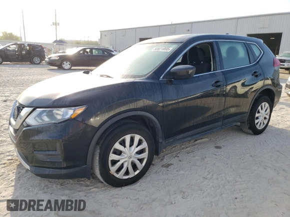 2020 Nissan Rogue S with VIN 5N1AT2MVXLC781105, listed as a Copart auction lot 50821855 with 51,602 mi miles and Salvage Title. Bid and sale history available at carsss.com. Image 1.