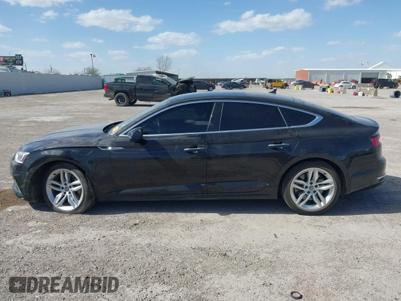 2019 Audi A5 Sportback Premium with VIN WAUANCF51KA061345, listed as a IAAI auction lot 41841741 with 84,732 mi miles. Bid and sale history available at carsss.com. Image 14.