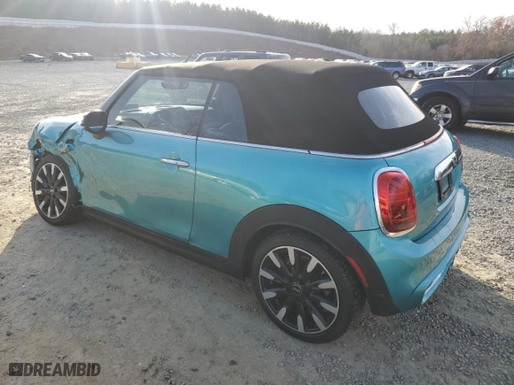2021 MINI Convertible Cooper S with VIN WMWWJ5C03M3M96087, listed as a Copart auction lot 83090294 with NaN miles and Salvage Title. Bid and sale history available at carsss.com. Image 2.