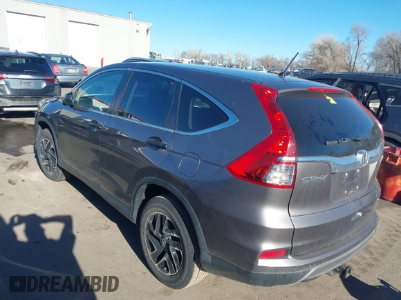 2016 Honda CR-V SE with VIN 5J6RM4H40GL118420, listed as a IAAI auction lot 41879744 with 105,792 mi miles and . Bid and sale history available at carsss.com. Image 3.