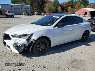 2019 Acura ILX with VIN 19UDE2F31KA001351, listed as a Copart auction lot 77666064 with 61,576 mi miles and Salvage Title. Bid and sale history available at carsss.com. Image 1.