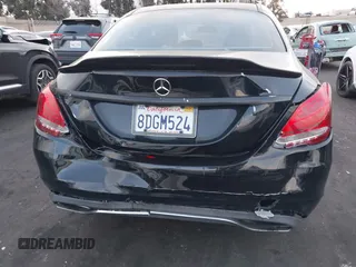 2017 Mercedes-Benz C 300 with VIN 55SWF4JB0HU230004, listed as a IAAI auction lot 41885609 with 45,289 mi miles and . Bid and sale history available at carsss.com. Image 6.