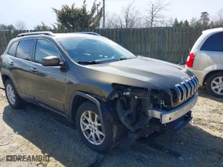 2014 Jeep Cherokee Latitude with VIN 1C4PJMCS5EW201462, listed as a IAAI auction lot 41727379 with 170,958 mi miles. Bid and sale history available at carsss.com. Image 1.