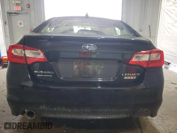2017 Subaru Legacy Limited with VIN 4S3BNAN6XH3040822, listed as a Copart auction lot 55981165 with 108,294 mi miles and Salvage title. Bid and sale history available at DreamBid. Image 6.