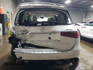 2021 Mercedes-Benz GLS with VIN 4JGFF5KE9MA371992, listed as a Copart auction lot 36681883 with 30,027 mi miles. Bid and sale history available at carsss.com. Image 6.