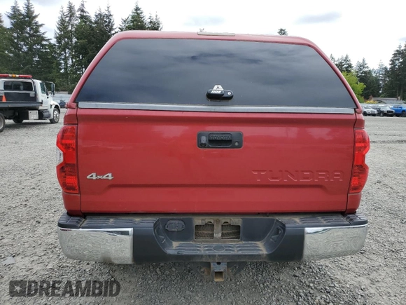 2014 Toyota Tundra SR with VIN 5TFUM5F19EX058917, listed as a Copart auction lot 58170205 with 121,629 mi miles and Salvage title. Bid and sale history available at DreamBid. Image 6.