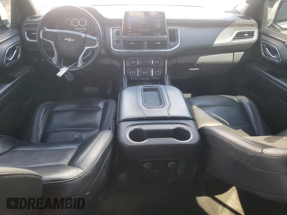 2021 Chevrolet Tahoe LT with VIN 1GNSCNKD4MR252131, listed as a Copart auction lot 69876114 with 99,192 mi miles and Salvage title. Bid and sale history available at DreamBid. Image 8.