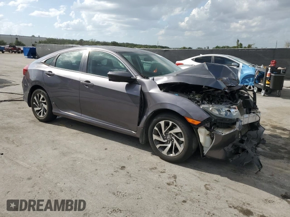 2016 Honda Civic Sedan EX with VIN 19XFC2F75GE093682, listed as a Copart auction lot 51777275 with 125,434 mi miles and Salvage Title. Bid and sale history available at carsss.com. Image 4.