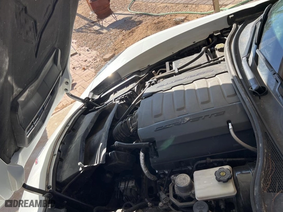 2014 Chevrolet Corvette Stingray Z51 3LT with VIN 1G1YM2D73E5105712, listed as a Copart auction lot 67979104 with 19,344 mi miles and Salvage Title. Bid and sale history available at carsss.com. Image 7.