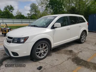 2014 Dodge Journey R/T z VIN 3C4PDCEG4ET308051, wystawiony jako Copart lot #54906995 z przebiegiem 173 960 mil mil oraz Szkoda całkowita • Salvage title. Historia ofert i sprzedaży dostępna na DreamBid. Obrazek 1.
